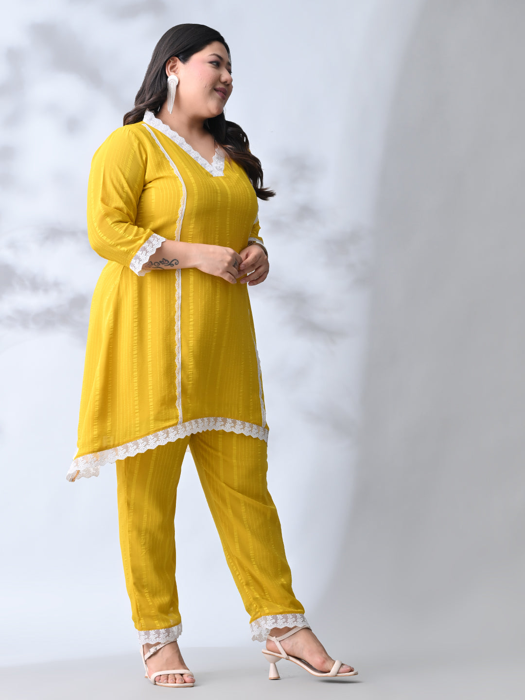 Sunshine Royale Georgette Co-ord Set with Soft Flow Silhouette